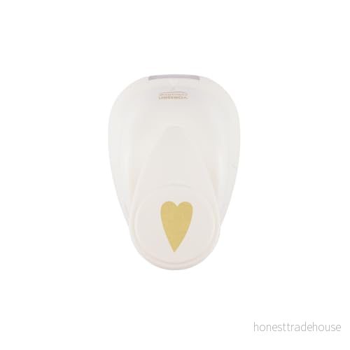 Vaessen Creative 21436 019 motivstansare, liten stansare hjärta, utskärning 1,5 cm bred, metall, lila, 6,5 x 4,5 4,4 8716052106059