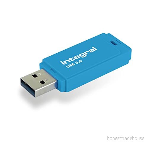Integral 128 GB Neon Blue USB 3.2 Gen 1 minne 5055288432925