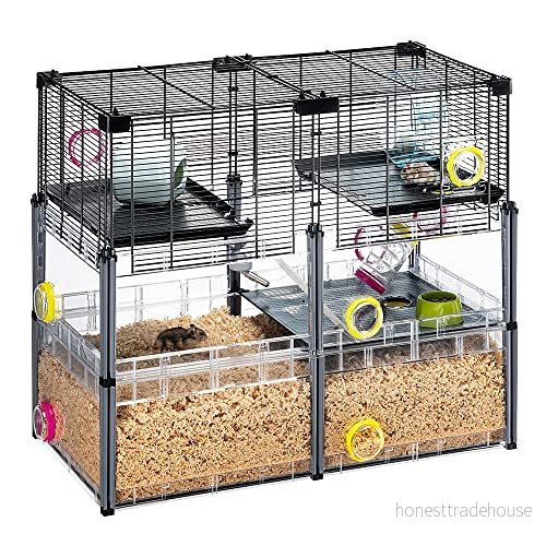 Ferplast Hamsterbur Multipla Hamster Crystal 72,5x37,5x62 cm 8010690202211