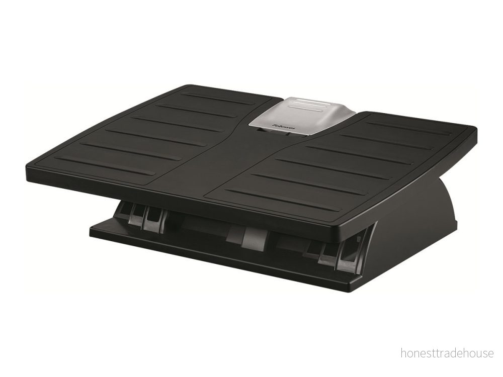 Fellowes Fotstöd Microban Svart 43859487219