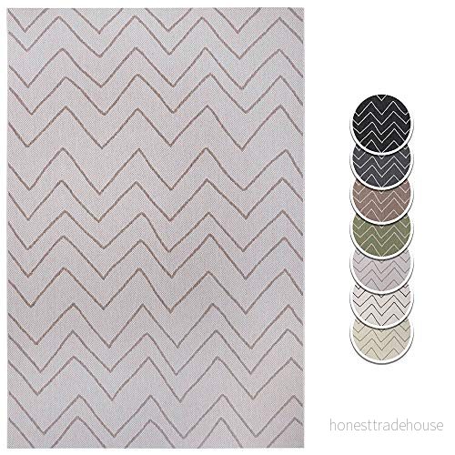 Hanse Home Platt tyg inomhus och utomhatta Kenya, färger: kräm/beige, storlek: 80 x 150 cm 4260691782883