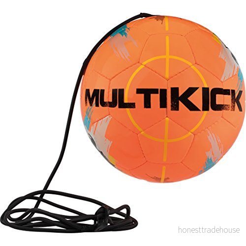 Derbystar Multikick Pro Mini, storlek 47 cm, diameter 15 orange gul, 4223000750 4030793077695