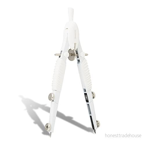 Aristo Topline Mat Series snabbjusterbar cirkel (cirkel upp till 370 mm diameter, reservminor, fäste av zinktrycksgjutning) vit 9003182558155