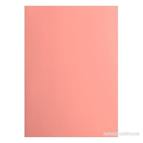 Vaessen Creative 2927 020 Florens cardstock papper, orange, 216 gram/m², DIN A4, 10 stycken, slät, för scrapbooking, korttillverkning, stansning och andra papperslådor 8716052221189