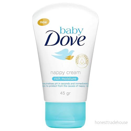 Baby Dove Djup fuktgivande blöjkräm, 45 g, 12 stycken 8710908657672