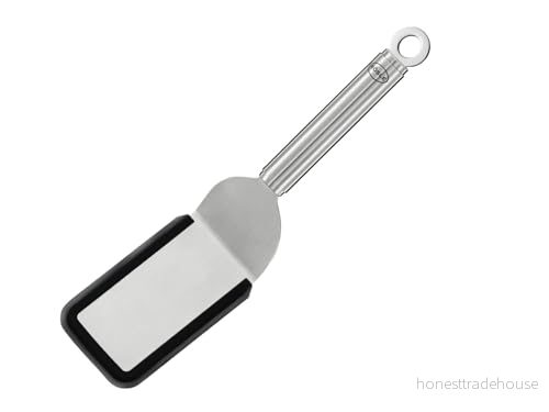 Rosle Spatula Round Stainless Steel / Silicone 26 cm Wide 4004293106360