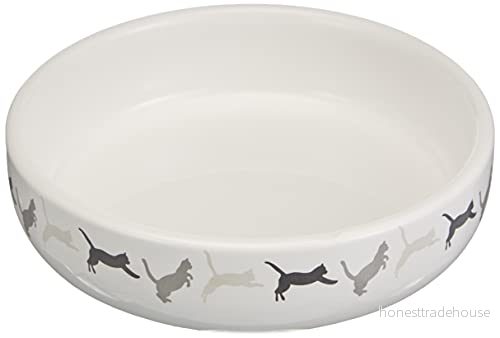 Trixie Ceramic Bowl with Cat Grass ø 15 x 4 cm 4011905423418