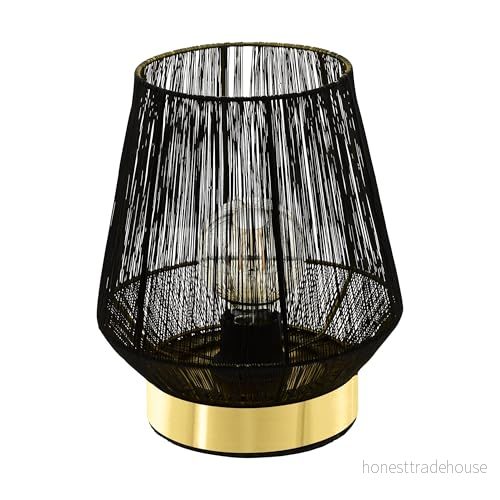 EGLO Bordslampa Escandidos - Svart/Guld 9002759998080
