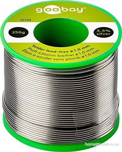 L tenn 1,0 mm 250 g rulle 51123 material: Sn/Ag 3,5% / Cu 0,7% LZ fixpunkt blyfri, 4040849511233