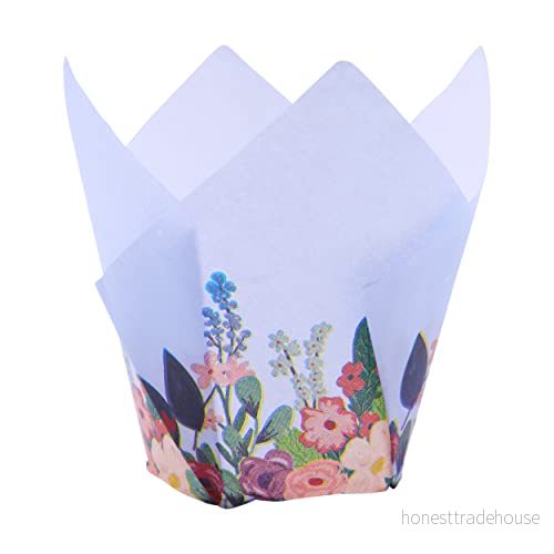 24 PME muffinslådor tulpan, blombukett 5060543487312