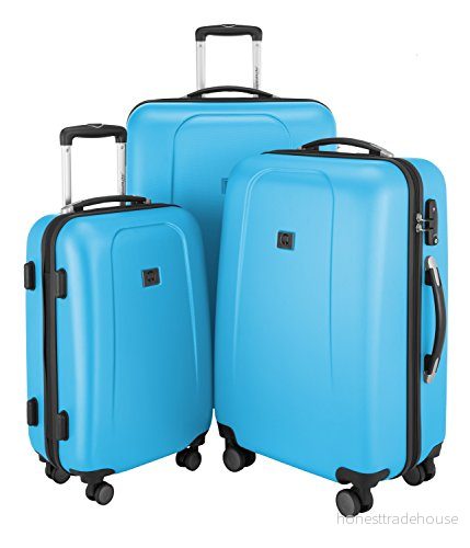 HAUPTSTADTKOFFER bröllop hård handbagage TSA, BLÅ, Set, Resväska set 4260420782283