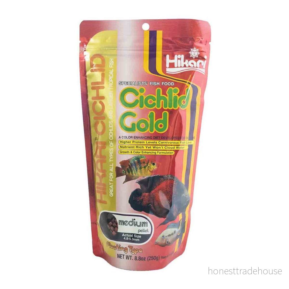 Hikari Cichlid Gold Medium Pellet 250 g 42055043281