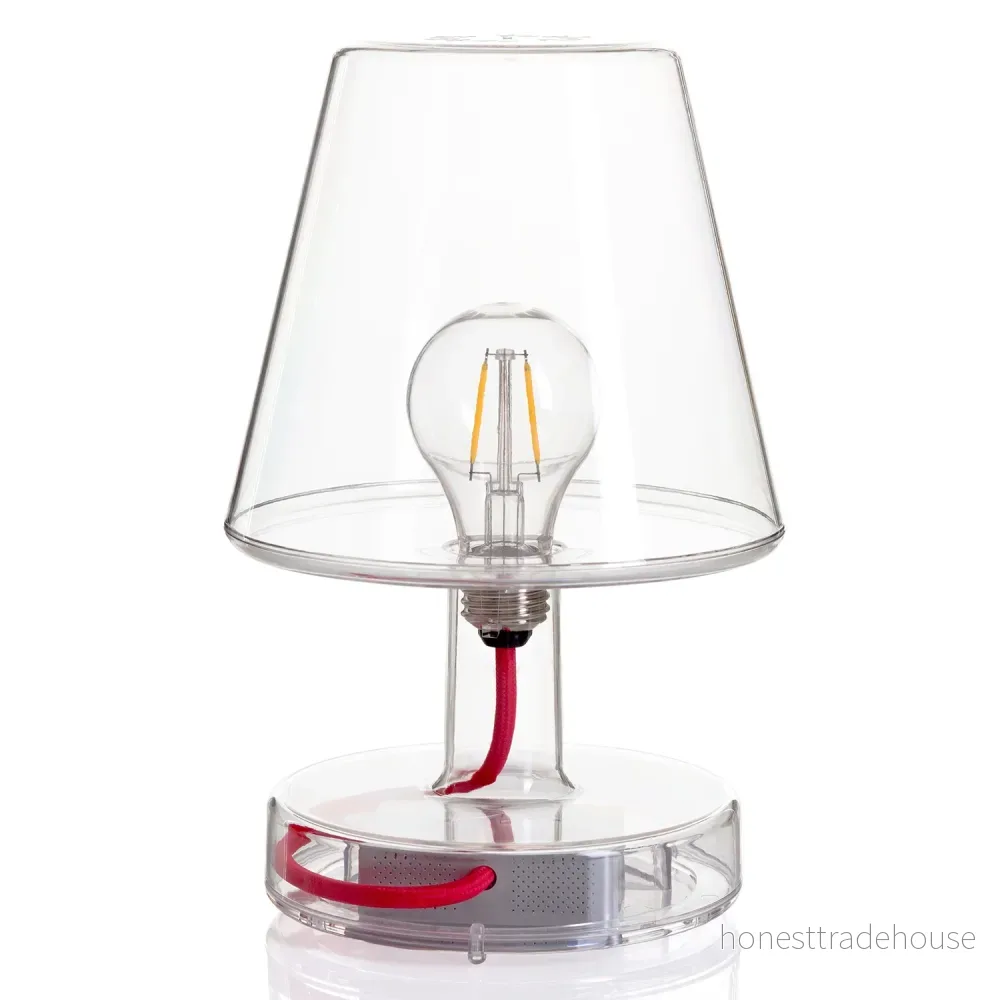Fatboy® Lampe Transloetje Transparent Genomskinlig retro bordslampa Liten trådlös 8718969856485