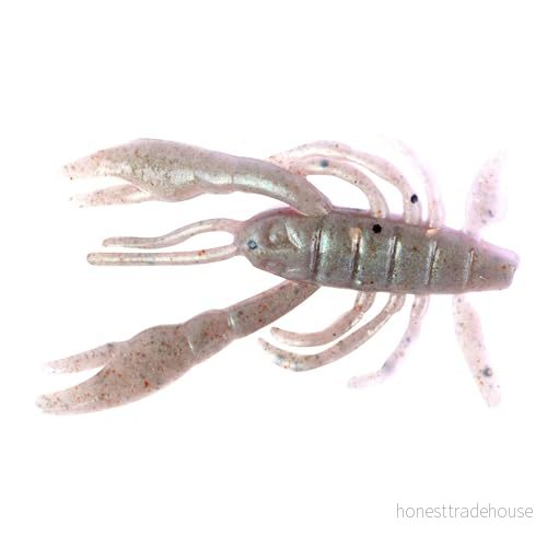 Berkley Gulp, Saltwater Crabby; Realistiskt krabbbete i mjukplast för saltvattensfiske infunderat, Doft; Mångsidig riggning kust och båtfiske Naturligt fritt fall, 6,5 cm, pepprad räka 28632628393