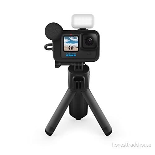 GoPro HERO11 Black Creator Edition Inkluderar Black, Volta (batterigrepp, stativ, fjärrkontroll), Media Mod, Light Enduro batteri och bärväska 818279029314