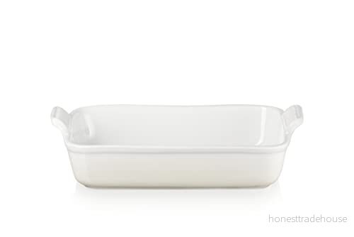 Le Creuset Oven Dish Heritage Meringue 32 x 24 cm / 4 Liter 843251158133