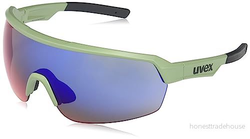 uvex sportstyle 227 sportglasögon för dam och herr imskydd speglande olive matt/mirror red one size 4043197338767