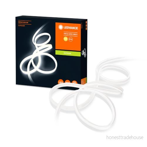 LEDVANCE Vägg och takarmatur: för alla ytor NEON FLEX / 29 W 110 varm vit 3000 K Silikon IP44 4058075504721 LEDVANCE Vägg och takarmatur: för alla ytor NEON FLEX / 29 W 110 varm vit 3000 K Silikon IP44 4058075504721