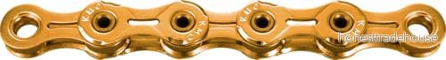 KMC Chain X10SL Ti N Gold, Titanium Nitride coating 10 speed 114, 1 pcs/box 4715575890326