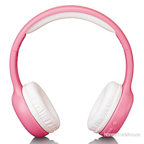 Lenco HPB 110PK Foldable kids Bluetooth® headphone Pink 8711902045564