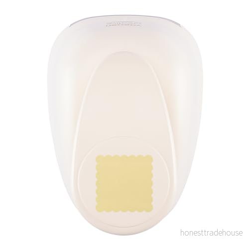 Vaessen Creative 21493 004 Stanzer Giant fyrkantig mussla 8,9 cm, metall, plast, lila, 6,6 x cm 8716052184828