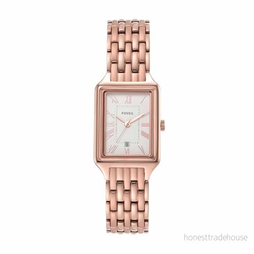 Fossil Raquel Klocka Rose goldcoloured, Storlek: One Size, gold coloured 4064092193053