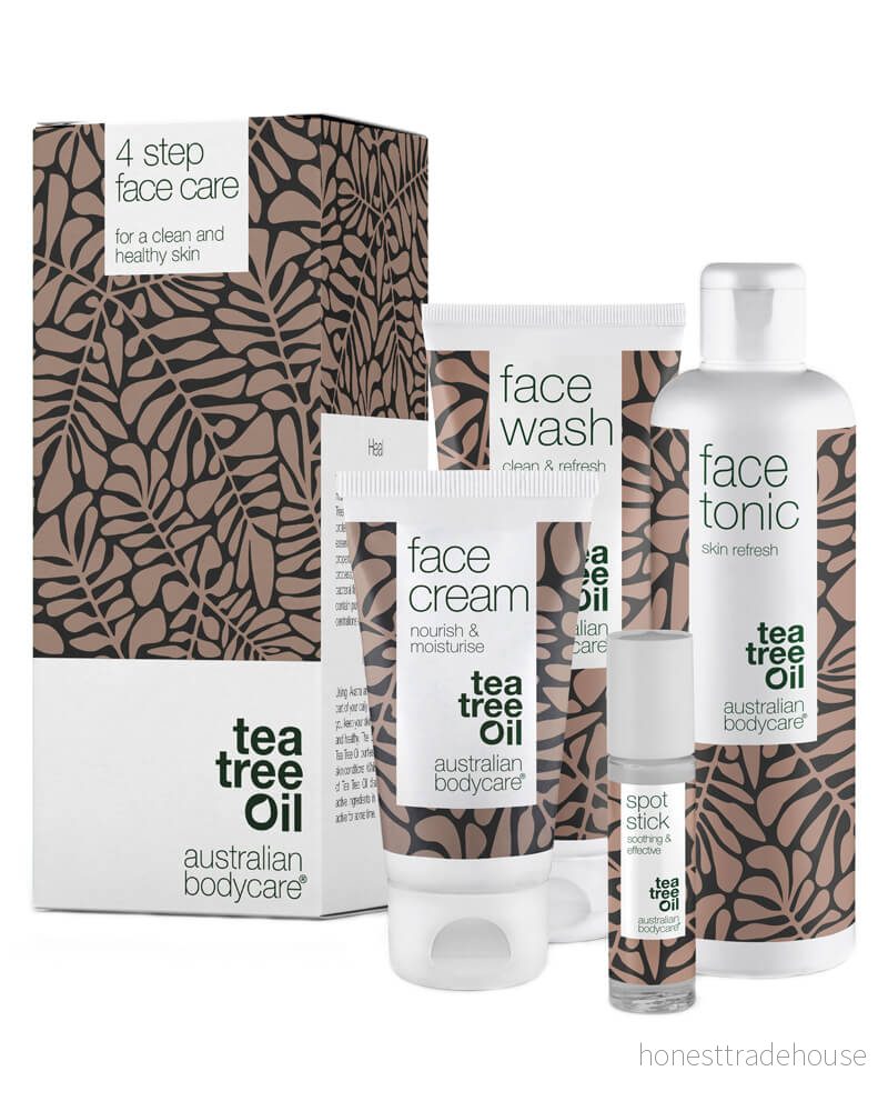 Australian Bodycare 4 Step Face Care To Cleanse And Help Minimise Skin Blemishes Breakouts 309 ml 5709455007866
