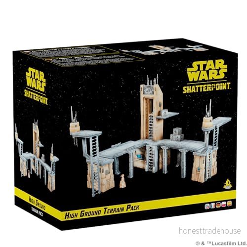 Atomic Mass Games Star Wars: Shatterpoint Nya höjder Terrängset förlängning Bordsskiva 2 spelare Från 14 år 90120 minuter Tyska Flerspråkig 841333120290