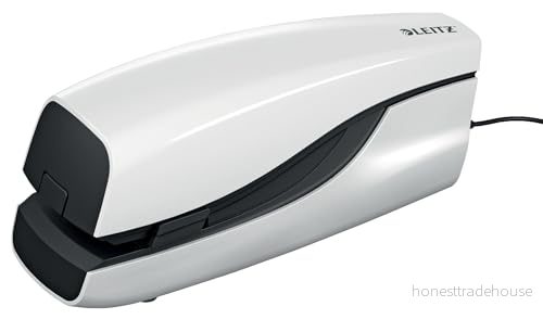 Leitz Elhäftare 5533 NeXXt Flat Clinch 20 ark Vit 4002432399109