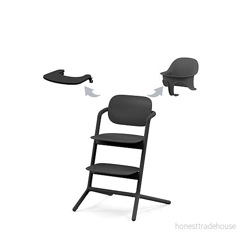 Cybex Lemo 3-in-1 Matstol inkl. Babyset och Bricka - Svart 4063846171125