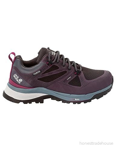 Jack Wolfskin Dam Force Striker Texapore Low W vandringsskor, Lila grå, 43 EU 4064993474886 Jack Wolfskin Dam Force Striker Texapore Low W vandringsskor, Lila grå, 43 EU 4064993474886