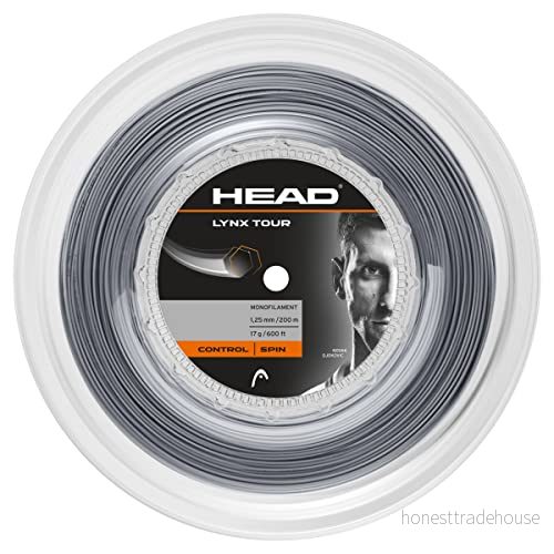 HEAD Unisex vuxen Lynx tur rulle tennissträng grå, 16 724794338612