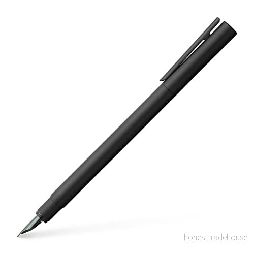 Faber Castell 342302 Reservoarpenna Neo Slim Metall, fjäderbredd EF, svart 9555684631022