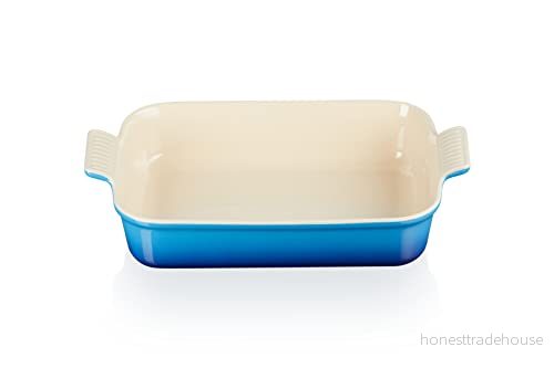 Le Creuset Oven Dish Heritage Azure 32 x 24 cm / 4 Liter 843251136346