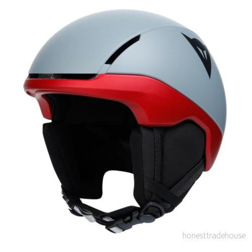 DAINESE, Skalbagge Element Skidhjälm för barn, Metallic Red/Nardo Gray, XS S, METALLISERAD RÖD/NARD GRÅ, XS/S 8051019481610