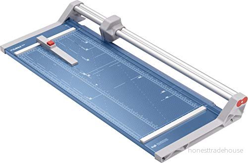 Dahle 554 roterande trimmer 2020 modell (skärprestanda upp till 20 ark/DIN A2) blå 4009729069554