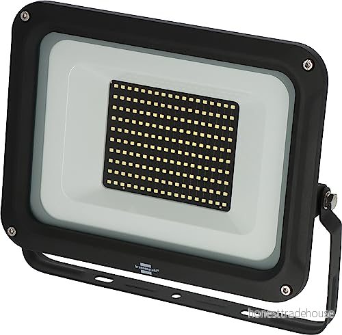Brennenstuhl LED strålkastare JARO 14060 / lampa 100W för utomhusbruk (LED väggmontering, 11500lm, av aluminium, IP65) 4007123684892
