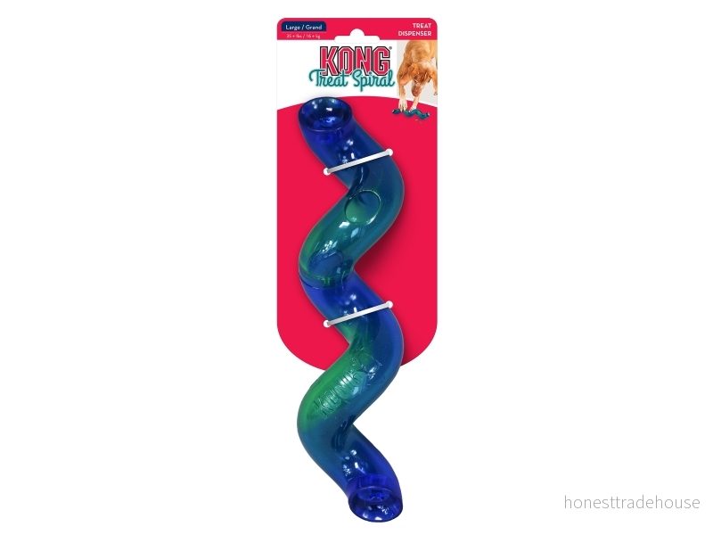 KONG Dog Toy Treat Spiral Stick Large 30cm 35585477060
