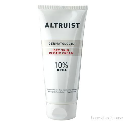 ALTRUIST. Dermatolog torr hud reparationskräm 10% urrea fuktkräm av medicinsk kvalitet med glycerin och Dr Andrew Birnie, lämplig för känslig 200 ml 8719327023846
