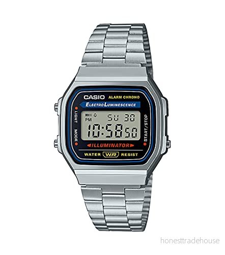 Casio Digitalklocka Armbandsur - En storlek - Silver 4971850436713