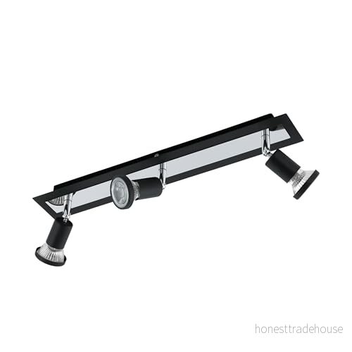 Eglo Sarria Spotlight - Svart/Krom - 3 Lampor 9002759949655
