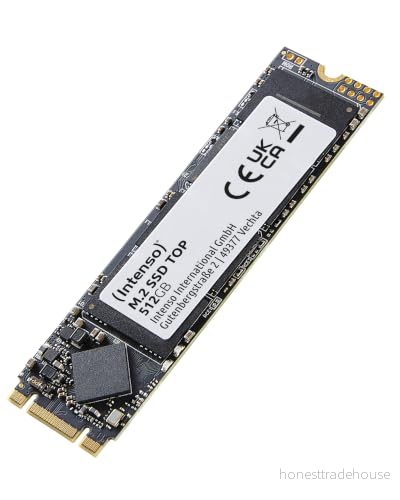 Intenso Top Performance SSD 1 tb M.2 SATA III 3832460 Intern SSD, Grön, 4034303028740