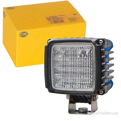 HELLA LED Arbetsstrålkastare Power Beam 3000 12V / 24V 3000lm påbyggd/Skruvanslutning stående/svängbar monteringsbygel Närfältsbelysning Kabellängd: 2000mm 1GA 996 192 021 9002920146432