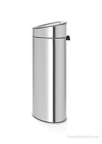 Brabantia Touch Bin New - Med avtagbart innerinsats - Matt stålfingeravtryckssäker - 40 liter 8710755114809