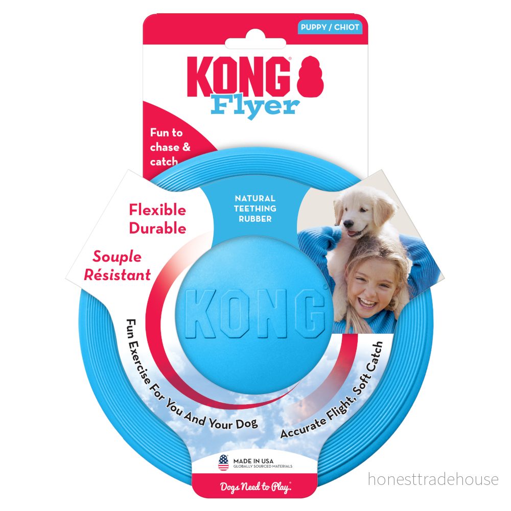 Kong Puppy Flyer - Mixfärg - Ø18 cm 35585131160