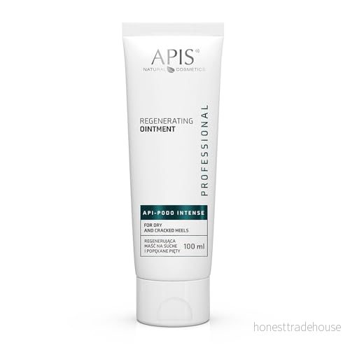 API PODO INTENSE Regenererande salva för torra och spruckna hälar Intensivt närande fotkräm med sheasmör bivax 100 ml 5901810050368