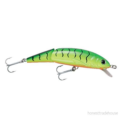 Abu Garcia Tormentor Jointed Flytande Bete, Finns I Flera Storlekar, För Sötvattensrovdjur Som Öring, Gädda, Abborre, Gös Och Lax, Verklighetstrogen Action Livfulla Färger, Tiger 11 Cm 36282863149