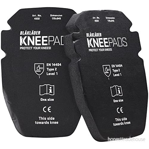 Knäskydd 4032 1207 Gel 25 mm Svart En Storlek 7330509626351