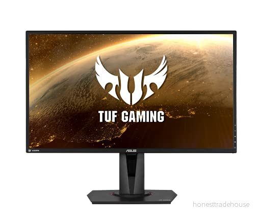 ASUS TUF Gaming VG27AQ 68,58 cm (27 tum) monitor (WQHD, FreeSync, G Sync Kompatible, HDMI, DisplayPort, 1 m reaktionstid, 155 Hz, HDR10) svart 4718017296762