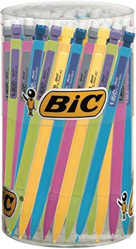 BIC 893233 Pennor, Flerfärgad, 60 Stycken 3086120071608